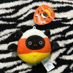 Candy, corn, bat, squishmellow keychain